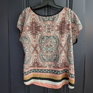 Paisley Relaxed Top